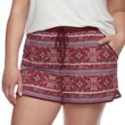 Juniors' Plus Size Mudd&reg; Peached Shorts, Teens, Size: 2xl, Lt Beige