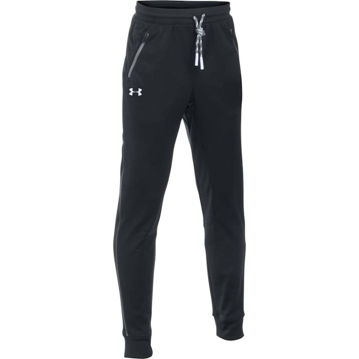 Boys 8-20 Under Armour Pennant Tapered-leg Pants, Size: Medium, Black