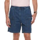Men's Croft & Barrow&reg; Classic-fit Side-elastic 9.5-inch Cargo Shorts, Size: 34, Multicolor