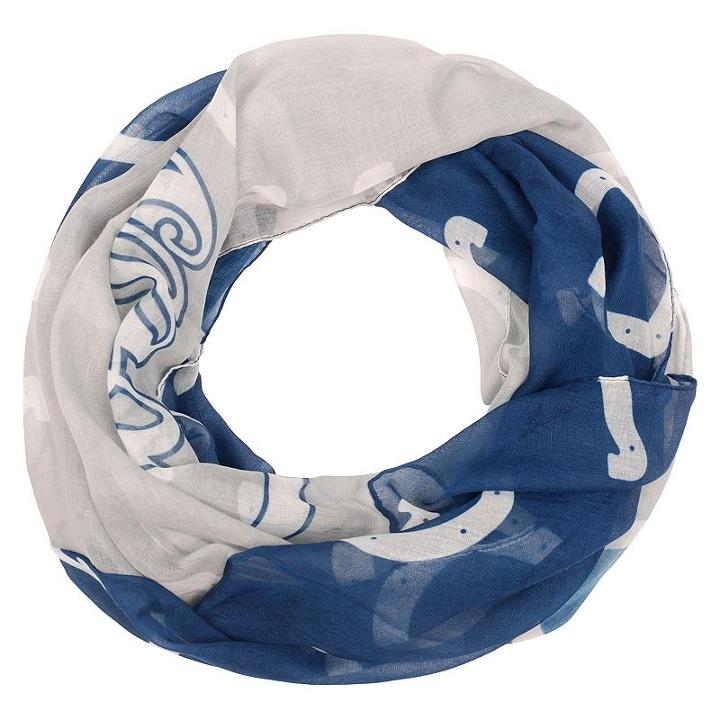 Women's Forever Collectibles Indianapolis Colts Gradient Infinity Scarf, Multicolor