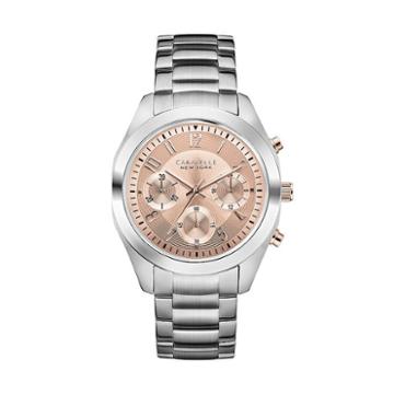 Caravelle New York By Bulova Watch - Women's Melissa Stainless Steel Chronograph