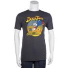Disney Ducktales Duck Dive Tee - Men, Size: Small, Dark Grey