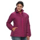 Plus Size Columbia Oyanta Trail Thermal Coil&reg; Puffer Jacket, Women's, Size: 1xl, Brt Purple