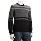 Dockers&reg; Striped Crewneck Sweater - Men, Size: Large, Black