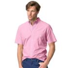 Big & Tall Chaps Classic-fit Easy-care Button-down Shirt, Men's, Size: Xxl Tall, Red