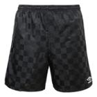 Men's Umbro Checkerboard Shorts, Size: Large, Black