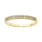 10k Gold 1/9-ct. T.w. Diamond Ring, Women's, Size: 8, Yellow