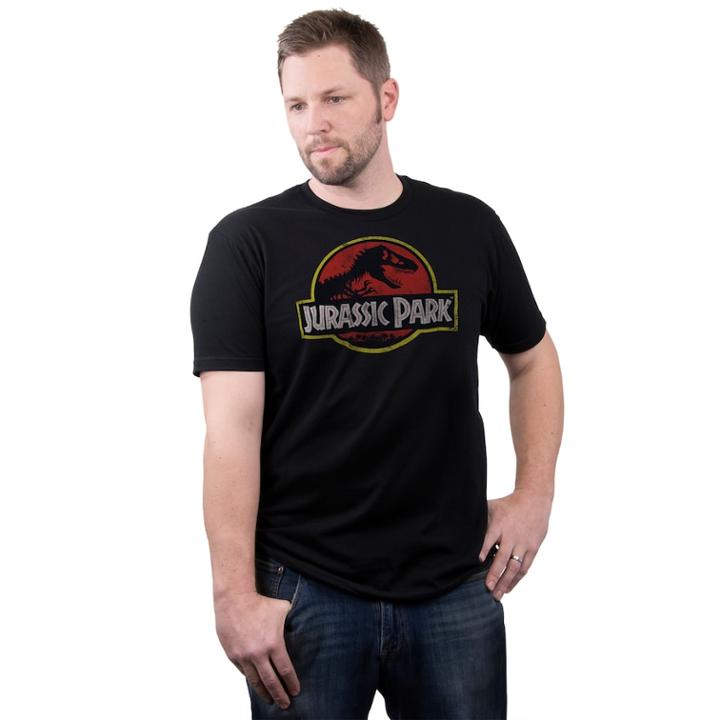 Big & Tall Fifth Sun Jurassic Park Graphic Tee, Men's, Size: L Tall, Black