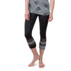 Women's Soybu Long Board Capri Yoga Leggings, Size: Xl, White Oth
