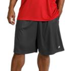 Big & Tall Russell Athletic Elastic-waist Shorts, Men's, Size: 3xb, Dark Grey