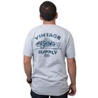Men's Sonoma Goods For Life&trade; Vintage Fishing Supply Co. Tee, Size: Medium, Grey