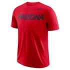 Men's Nike Arizona Wildcats Wordmark Tee, Size: Xl, Red