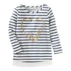 Girls 4-12 Oshkosh B'gosh&reg; Striped Foil Tunic, Size: 6x, Ovrfl Oth