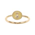 Lc Lauren Conrad Yellow Pineapple Ring, Women's, Size: 7