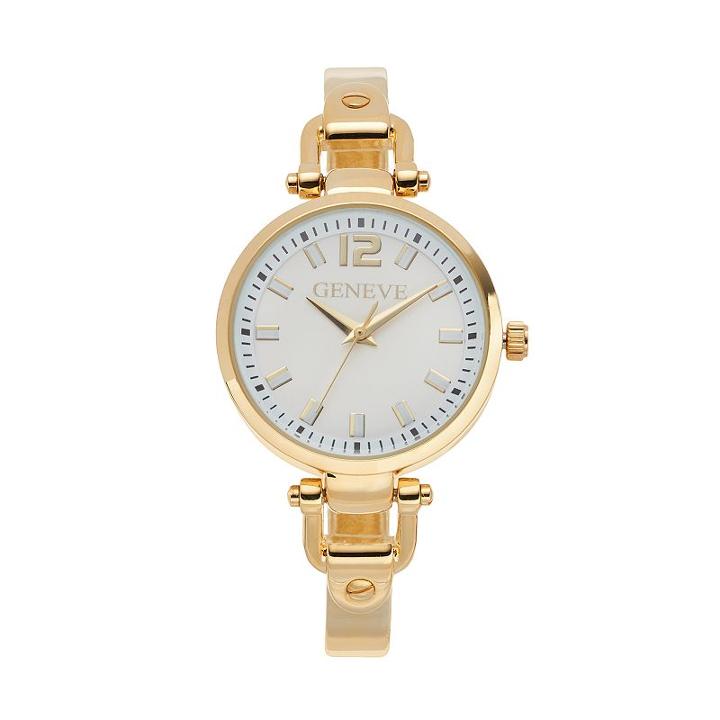 Women's Geneve Half-bangle Watch, Yellow