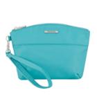 Travelon Rfid Blocking Tailored Essential Clutch, Women's, Turquoise/blue (turq/aqua)