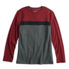 Boys 8-20 & Husky Urban Pipeline&reg; Chest-stripe Tee, Size: Small, Med Red