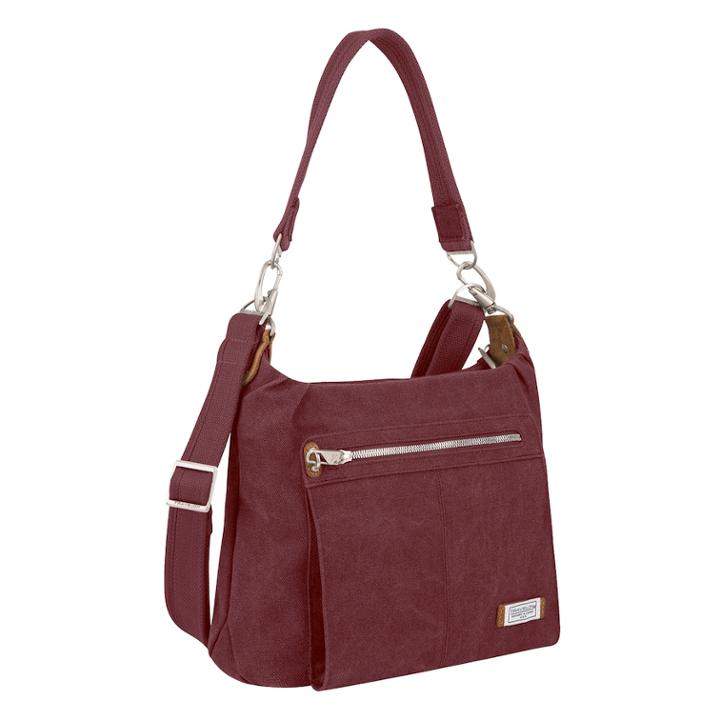 Travelon Anti-theft Heritage Rfid-blocking Hobo Bag, Women's, Dark Red