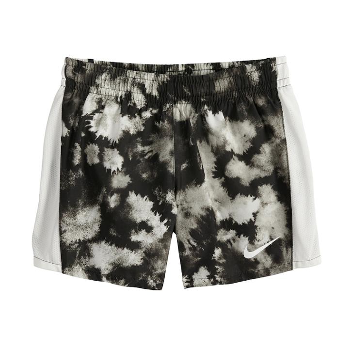 Girls 7-16 Nike Rainbow Shorts, Size: Xl, Grey (charcoal)