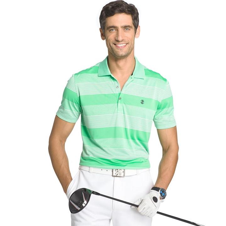 Men's Izod Classic-fit Stretch Performance Golf Polo, Size: Xxl, Brt Green