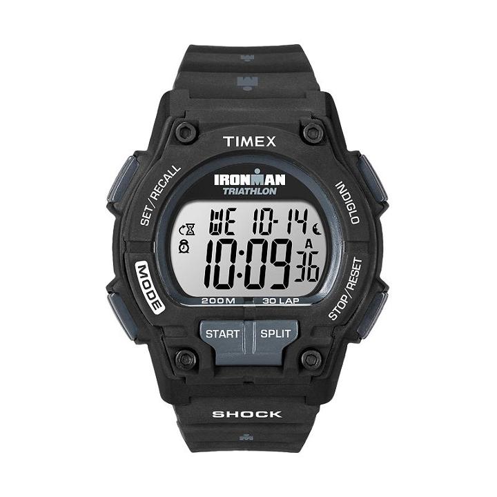 Timex Men's Ironman 30-lap Digital Watch - T5k1969j, Black