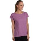 Women's Jockey Sport Free Flow Jersey Tee, Size: Small, Light Red