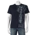Men's Apt. 9&reg; Man Machine Crewneck Tee, Size: Xxl, Black