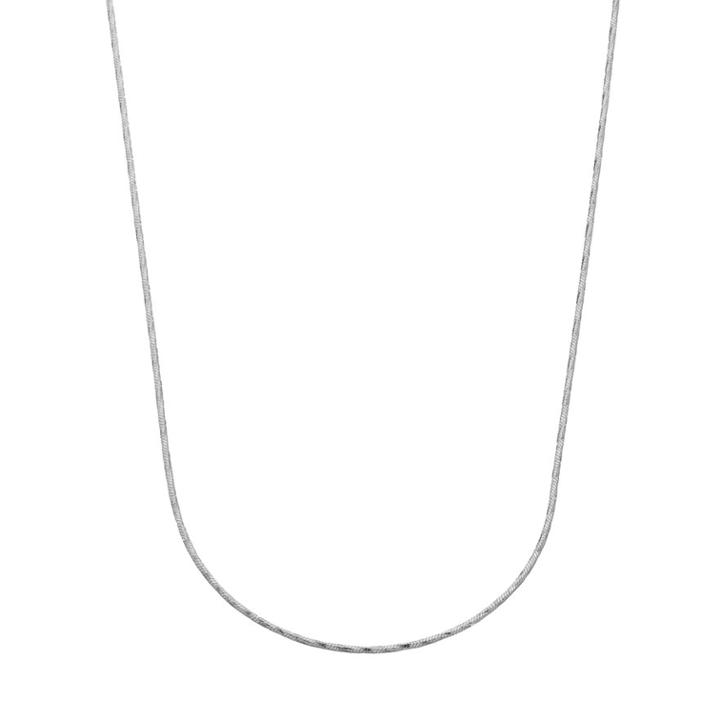 Pure 100 Snake Chain Necklace, Women's, Silver