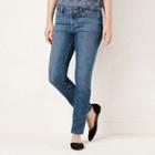 Women's Lc Lauren Conrad Skinny Jeans, Size: 8, Dark Blue