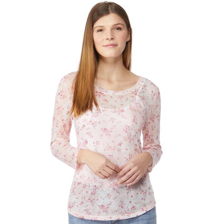 Juniors' Wallflower Pocket Hatchi Tee, Teens, Size: Xl, Pink
