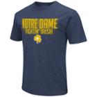 Men's Notre Dame Fighting Irish Team Tee, Size: Small, Dark Blue