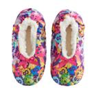 Girls 4-16 Shopkins Fuzzy Babba Slippers, Size: M-l, Purple