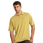 Men's Antigua Pique Performance Golf Polo, Size: Xl, Gold