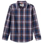 Boys 8-20 Urban Pipeline&reg; Plaid Button-down Shirt, Boy's, Size: Medium, Dark Red