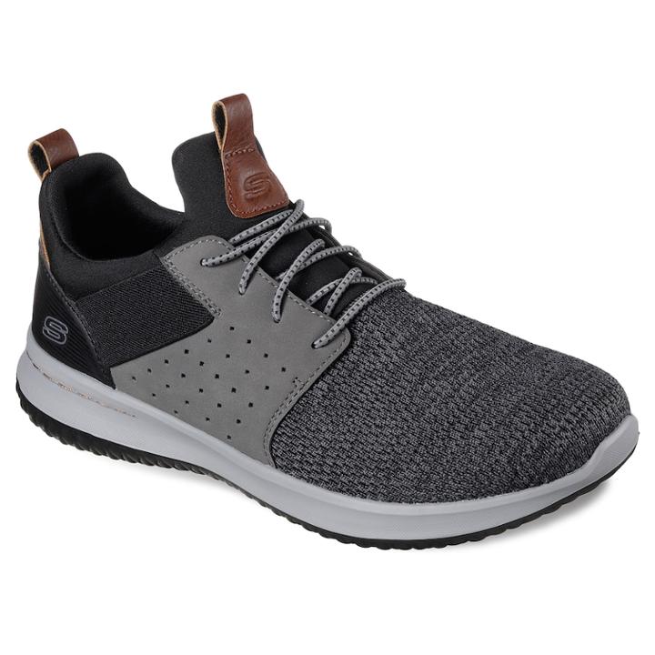 Sketchers Camben Men's Shoes, Size: 10, Dark Grey