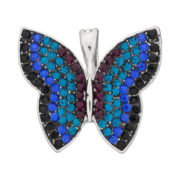 Wearable Art Butterfly Pendant, Women's, Blue