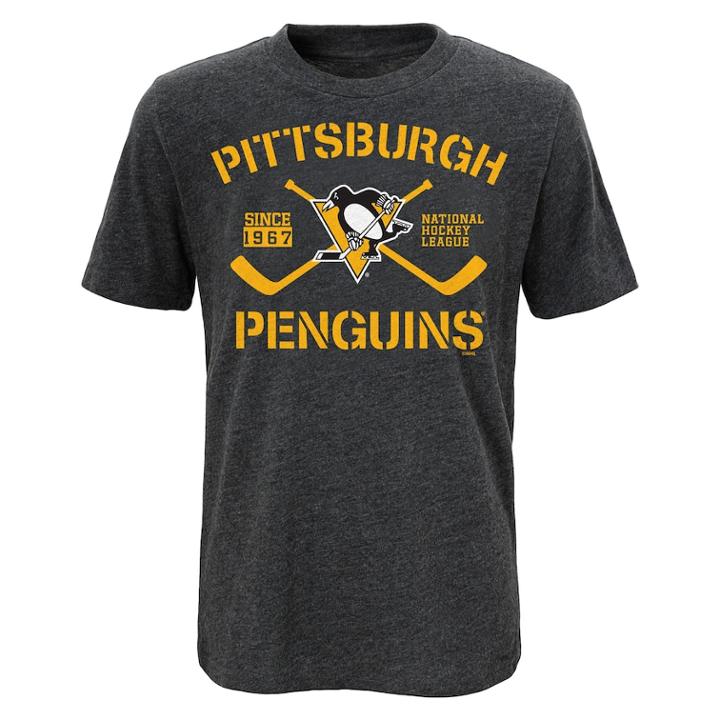 Boys 8-20 Pittsburgh Penguins Core Player Tee, Size: Xl 18-20, Grey