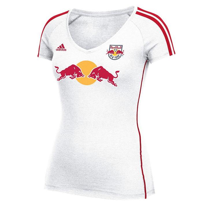 Women's Adidas New York Red Bulls Club Top, Size: Large, White Oth