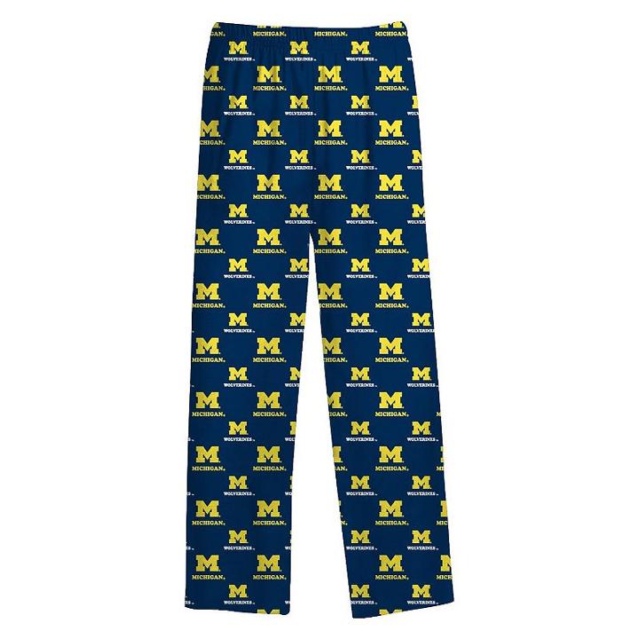 Boys 4-7 Genuine Stuff Michigan Wolverines Lounge Pants, Boy's, Size: M(5/6), Blue