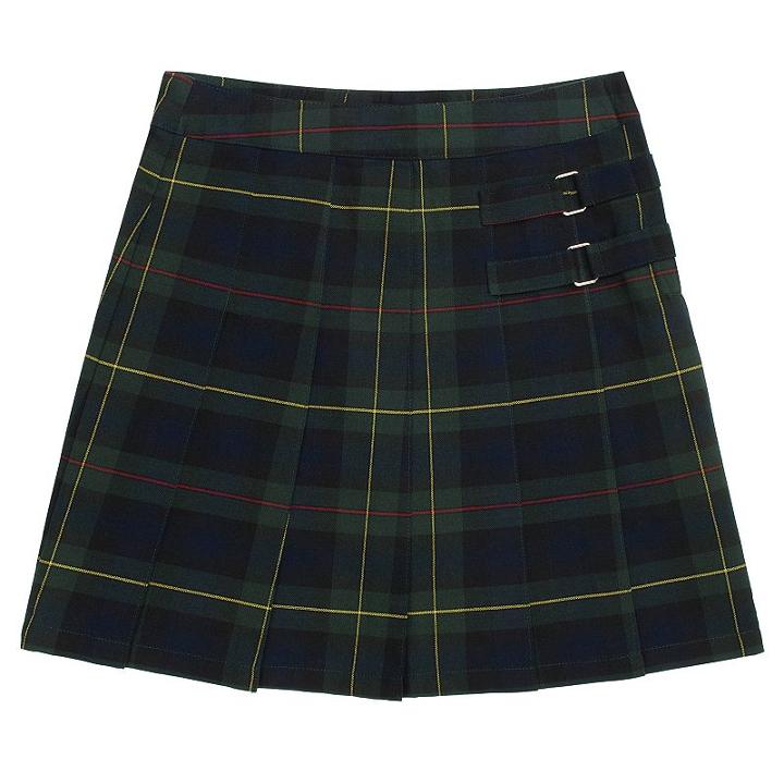 Girls 4-20 & Plus Size French Toast School Uniform Pleated Plaid Skort, Girl's, Size: 6x, Green Oth