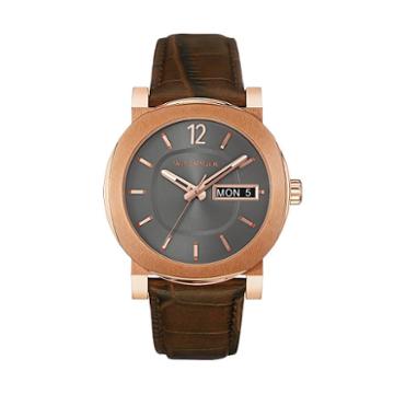 Wittnauer Men's Leather Watch, Brown