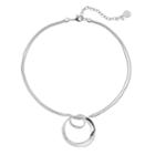 Dana Buchman Swirl Pendant Necklace, Women's, Silver