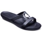 Crocs Sanrah Women's Slide Sandals, Size: 8, Grey