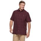 Big & Tall Haggar Regular-fit Microfiber Woven Button-down Shirt, Men's, Size: L Tall, Drk Purple