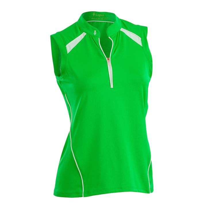 Plus Size Nancy Lopez Sporty Sleeveless Golf Polo, Women's, Size: 1xl, Brt Green