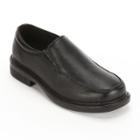 French Toast Matt Boys' Slip-on Uniform Shoes, Boy's, Size: 11, Black