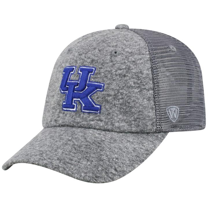 Adult Top Of The World Kentucky Wildcats Fragment Adjustable Cap, Men's, Med Grey