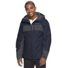 Men's Columbia Sportswear Winterswept Thermal Coil Colorblock Hooded Jacket, Size: Medium, Blue Other