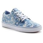 Vans Winston Women's Chambray Skate Shoes, Size: 7, Dark Blue
