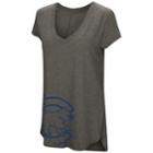 Women's Under Armour Chicago Cubs Corner Graphic Tee, Size: Regular, Med Grey